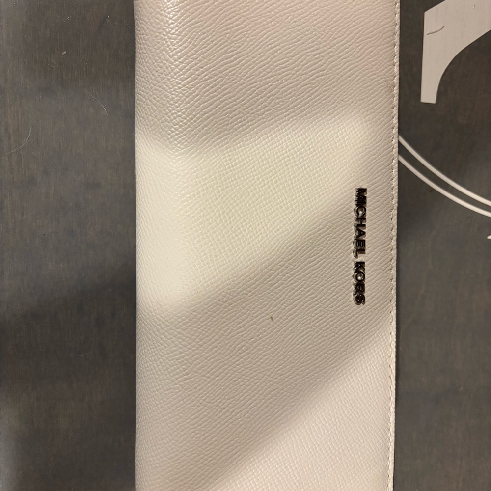 Michael Kors White Clutch